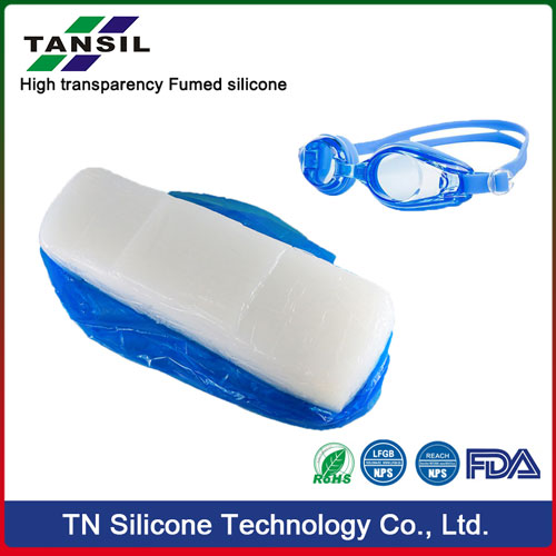 High transparency Fumed silicone rubber